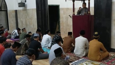 Safari Ramadhan kecamatan Palakka, Kanit Binmas Polsek Palakka Sampaikan Ini kepada Jamaah