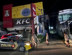 Polisi Intens Lakukan Patroli Antisipasi Penggunaan Petasan di Sekitar Jalan Ahmad Yani