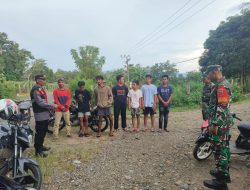 Mendapat Aduan Dari Masyarakat, Polsek Lapri dan Koramil Lakukan Patroli Gabungan