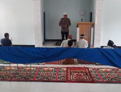 Kanit Bhabin Satbinmas Polres Bone Sambangi Masjid Al-Biru Bone, Ini yang Disampaikan