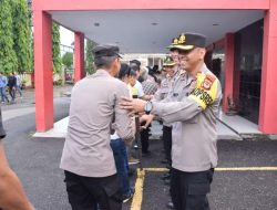 Halal bihalal Pasca Libur Lebaran , Kapolres Bone  Sampaikan Rasa Syukur Situasi Aman Selama Operasi Ketupat