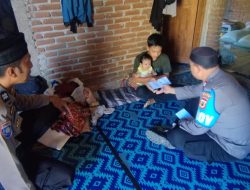 Melalui Personel Polsek Patimpeng, Bantuan Sedekah Kapolres Bone Disalurkan