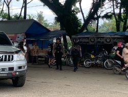 PatroliKota, Personel Sat Samapta Polres Bone Ajak Masyarakat Jaga Kota Watampone