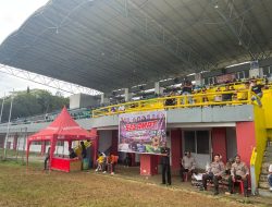 Turnamen Sepak Bola Journalis Online Bone Cup Tahun 2024 Berjalan Lancar dengan Pengamanan Polsek Tanete Riattang