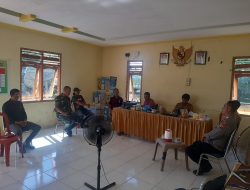 Bersama Bhabinsa dan Pemerintah Desa, Bhabinkamtibmas Lakukan Problem Solving Warga yang Berselisih