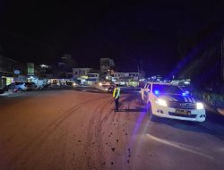 Satlantas Polres Bone Ciptakan Kamtibcarlantas Melalui Blue Light Patrol