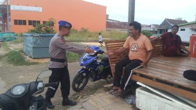 Satpolairud Polres Bone Lakukan Polmas Perairan, Ini Himbauan yang Disampaikan Kepada Nelayan