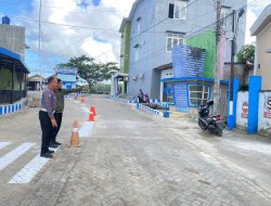 Satlantas Polres Bone Cek Kampung Tertib Berlalulintas