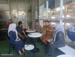 Satlantas Polres Bone Rakor dengan Kepala Seksi Pendataan dan Penagihan UPT Bapenda Sulsel