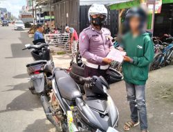 Satlantas Polres Bone Intensifkan Tindak Pelanggar Lalu Lintas