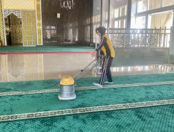 Personel Polsek Lappariaja Laksanakan Giat Kurvei di Masjid Akbar Leppangeng