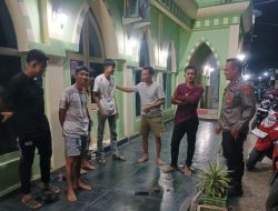 Cegah Gangguan Kamtibmas, Polsek Dua Boccoe Rutin Laksanakan Patroli Malam
