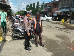 Tindak  Tukang Parkir Liar, Polantas Bone Edukasikan Penataan Parkir Kendaraan