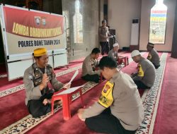 Lomba Bhabinkamtibmas Terbaik 2024: Polres Bone Gelar Kompetisi Antar Polsek