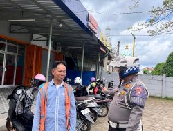 Satlantas Polres Bone Tindak Tiga Tukang Parkir Liar