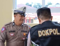 Hari Kedua OPS Patuh Pallawa 2024 Personil Polres Bone Mendapat Pemeriksaan Kesehatan