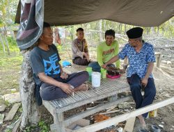 Imbauan Kamtibmas Dikemas Santai, Bhabinkamtibmas Polsek Amali Rebut Hati Warganya