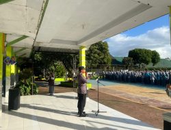 Police Go to School, Kapolsek Ulaweng Pimpin Upacara di SMAN 15 Bone