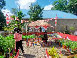 Sambang Warganya, Bhabinkamtibmas Polsek Barebbo Brigpol Adyani Bahas Program Lahan Pekarangan Bergizi