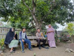 Melalui Kegiatan Sambang Desa, Bhabinkamtibmas Briptu Wahyudi Sampaikan Ini ke Warga