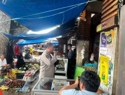 Maraknya Aksi Pencopetan, Kanit Samapta Beri Himbauan di Pasar Tradisional Tacipi