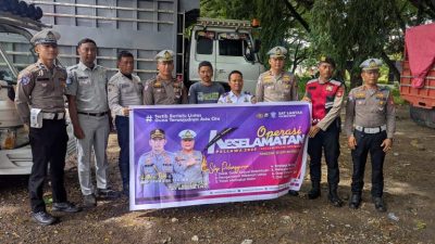 Sosialisasi Operasi Keselamatan, Satlantas Polres Bone Sasar Terminal