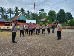 Kapolsek Awangpone Evaluasi Perkembangan Penanaman Jagung dalam Program Ketahanan Pangan Nasional