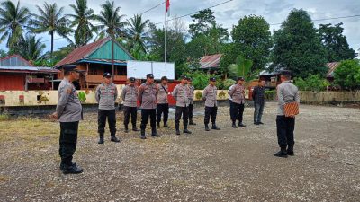Kapolsek Awangpone Evaluasi Perkembangan Penanaman Jagung dalam Program Ketahanan Pangan Nasional