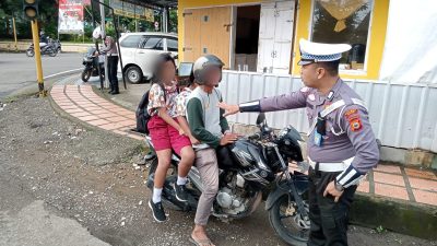 Hari Ke-11 Ops Keselamatan, Puluhan Pelanggar Lalulintas di Bone Dapat Sangsi Teguran