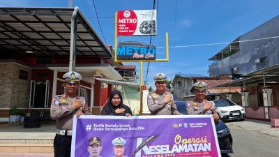 Polantas Bone Sosialisasi Angkutan Umum Berkeselamatan dalam Ops Keselamatan Hari Ke-11