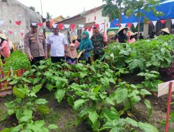 Kapolsek Sibulue Apresiasi Lahan Pekarangan Pangan Bergizi di Desa Pattiro Bajo