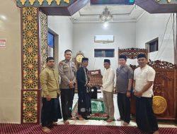Bhabinkamtibmas Polsek Bengo Dampingi Tim Safari Ramadhan di Masjid Desa Tungke