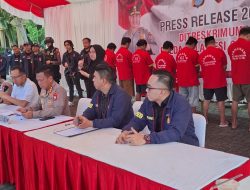 Polda Sulsel Gelar Press Release Kasus Pemalsuan Surat Kendaraan