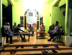 Aktif Sambangi Warga Binaan, Bhabinkamtibmas Ajak Warga Jaga Kamtibmas