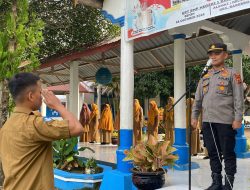 Kapolsek Barebbo Jadi Pembina Upacara Hari Kartini di SMPN 1 Barebbo dalam Kegiatan “Police Goes to School”
