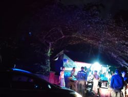 Jaga Kamtibmas Malam Hari, Personel Piket Polsek Amali Gelar Patroli Biru