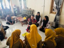 Kompak, Bhabinkamtibmas dan Puskesmas Cina Grebek Balita Stunting, Ini Tujuannya