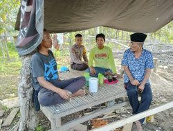 Patroli Dialogis, Bhabinkamtibmas Briptu Wahyudi Tekankan Ini kepada Warga