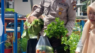Dukung Ketahanan Pangan, Bhabinkamtibmas Polsek Bengo Hadiri Kegiatan Penilaian Dasawisma