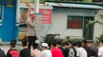Aiptu Muhammad Anas Berikan Pembinaan Karakter dan Mental di SMPN 4 Watampone