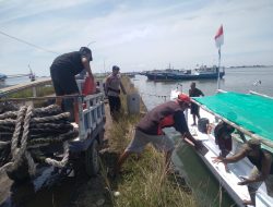 Pantau Situasi Kamtibmas, Satpolairud Polres Bone Sampaikan Ini kapada Nelayan
