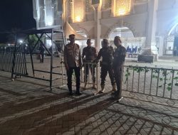 Pemberangkatan Jemaah Haji di Masjid Al Markaz Al Ma’arif, Dikawal Pengamanan dari Pihak Kepolisian