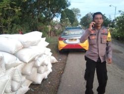 Hasil Panen Warga Disimpan di Pinggir Jalan, Polisi: Rawan Terjadi Pencurian
