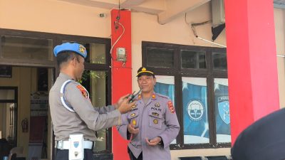 Kanit Provost Polres Bone Laksanakan Giat Gaktiblin di Polsek Dua Boccoe