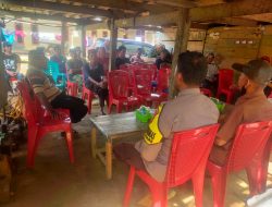 Bhabinkamtibmas Polsek Mare Hadiri Musyawarah Pembentukan Pos Kamling di Wilayah Binaan, Begini Hasilnya