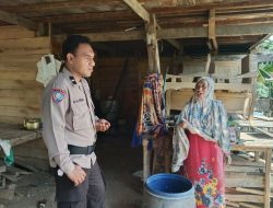 Lakukan Sambang dan Temui Warga, Kanit Binmas Polsek Tellu Siattinge Sampaikan Ini
