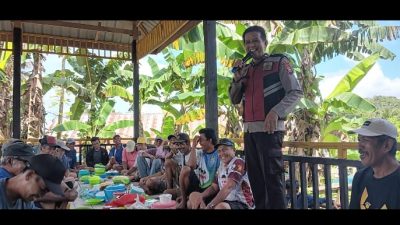 Tudang Sipulung Bersama Warga Binaan, Wakapolsek Lamuru Sampaikan Ini