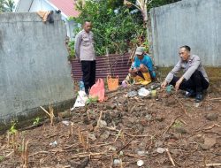 Sambangi Warga ,KASPKT Bersama Bhabinkamtibmas Sampaikan Pesan Ini