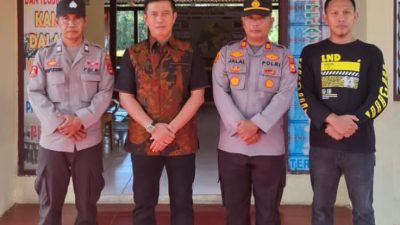 Kapolda Sulsel Kunjungi Polsek Libureng, Cek Kesiapsiagaan Personel