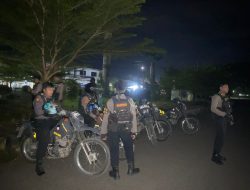 Antisipasi Perkelahian Kelompok dan Aksi Bali, Tim Patroli Presisi Sat Samapta Tingkatkan Patroli Malam